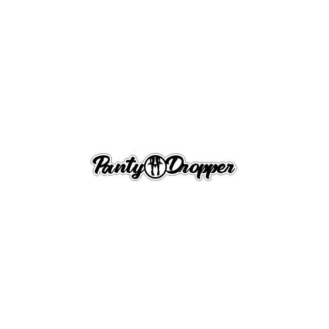 Autocollant panty dropper noir