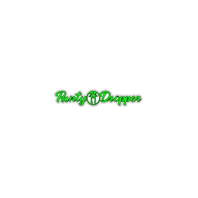 Autocollant panty dropper vert