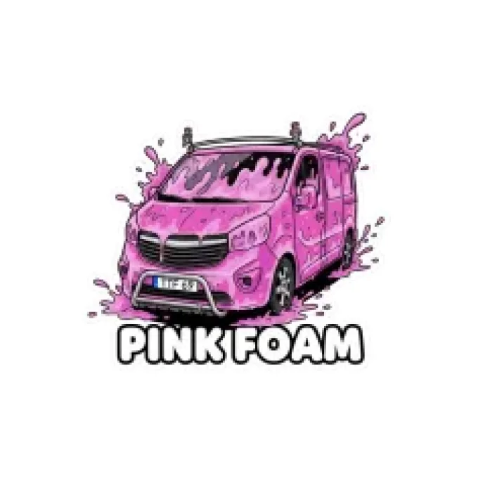 Autocollant Pink foam