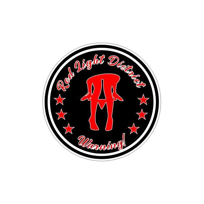Autocollant red light district
