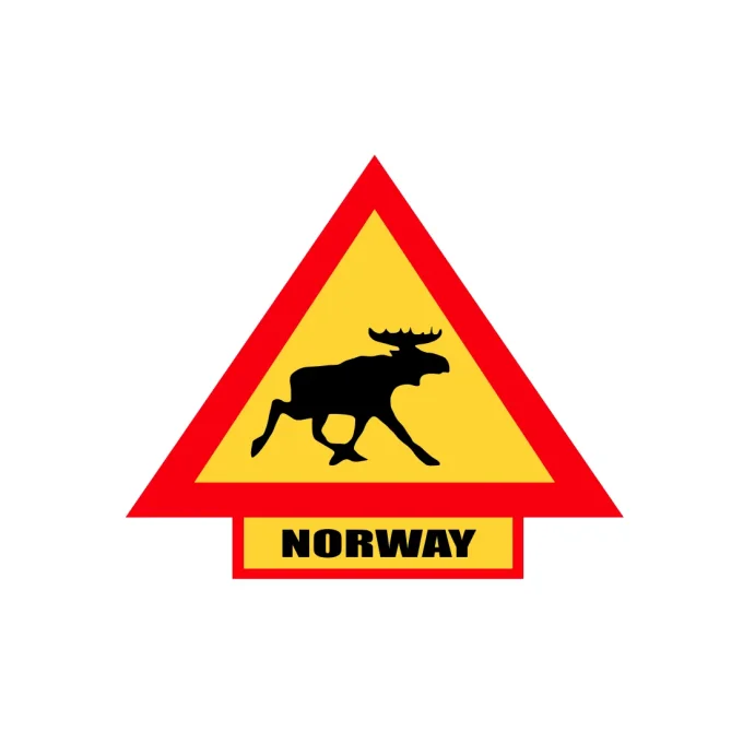 Autocollant elan norway