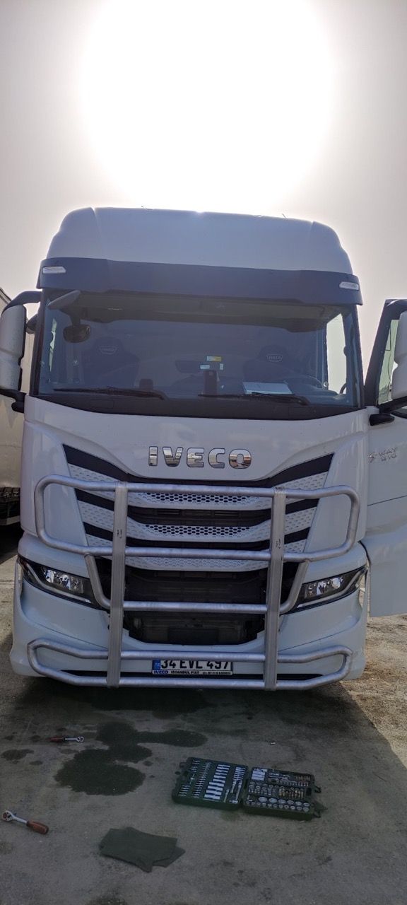 Housse siège camion Iveco S-Way simili cuir