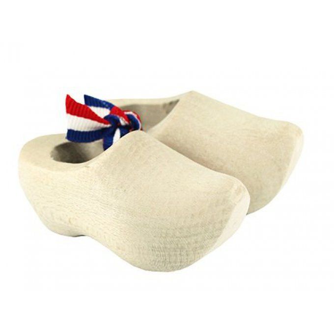 Sabot souvenir en bois brut 5cm
