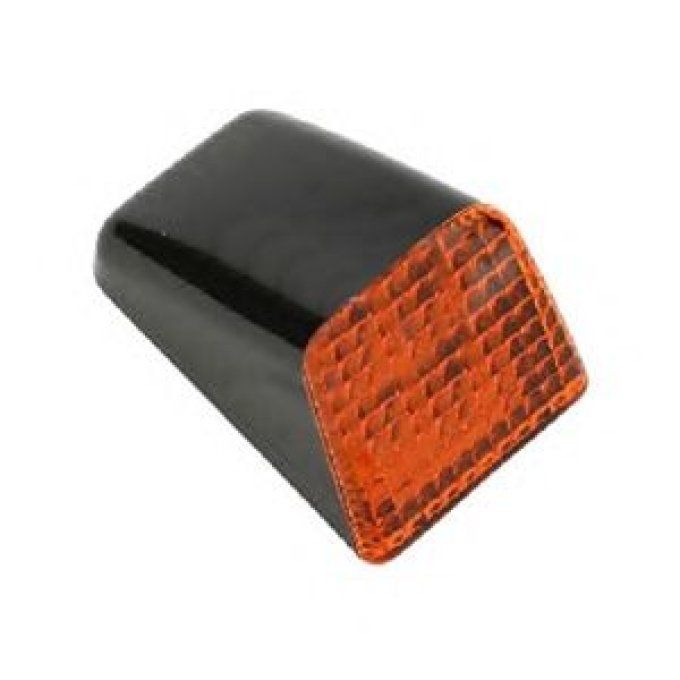 Cabochon orange feu toit  style volvo