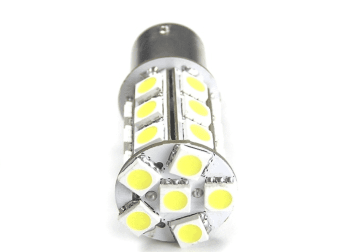 ampoule BA15S Jaune 21W 24SMD 10à30V
