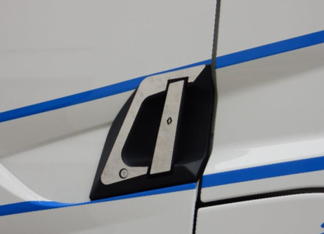 Couvre poignée en inox pour Range T 