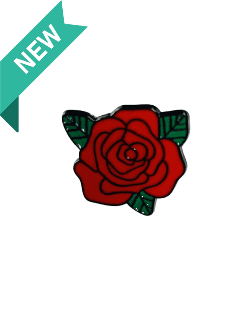 Pins rose rouge