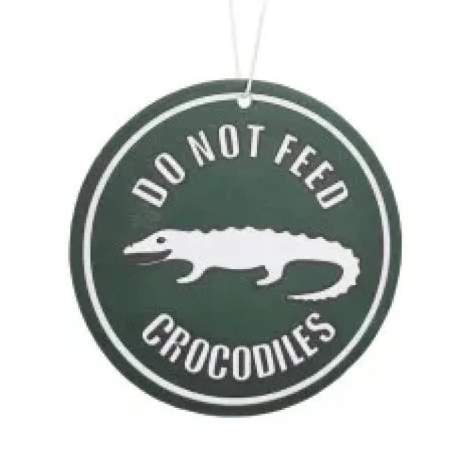 Désodorisant ne pas nourrir les crocodiles
