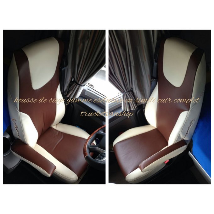 Housses de sièges gamme Exclusive adaptable pour Daf  sur commande