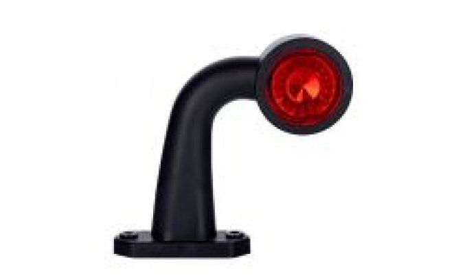 Feu de gabarit coudé court, blanc et rouge à led horpol LD723/L