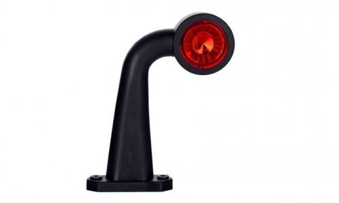 Feu de gabarit coudé long, blanc et rouge à led horpol LD 724/L gauche