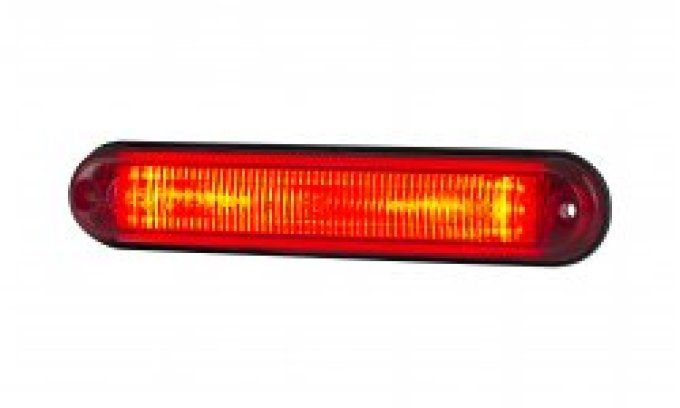 Feu de gabarit slim led rouge horpol LD 2334