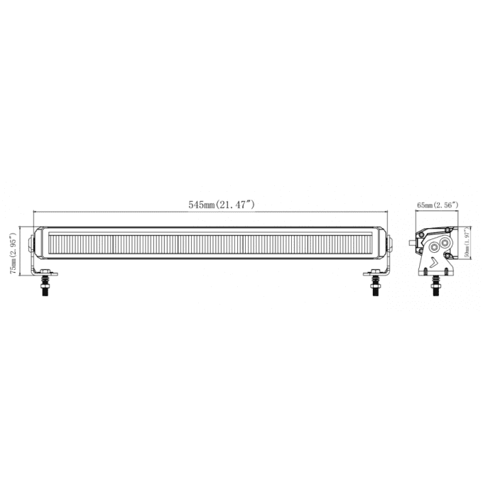 Feu barre à led L3421