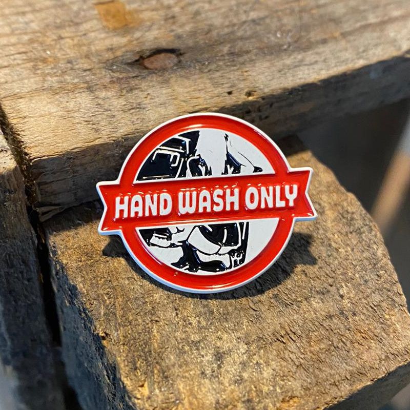 Pins hand wash only