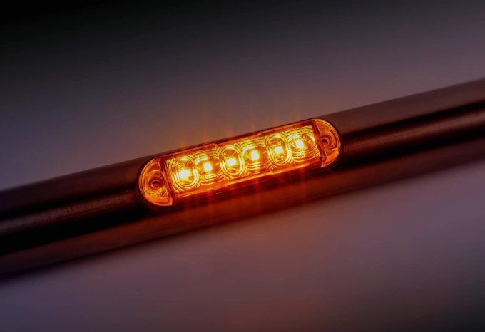 Feu flash 6 led orange FT-205 LED ECO