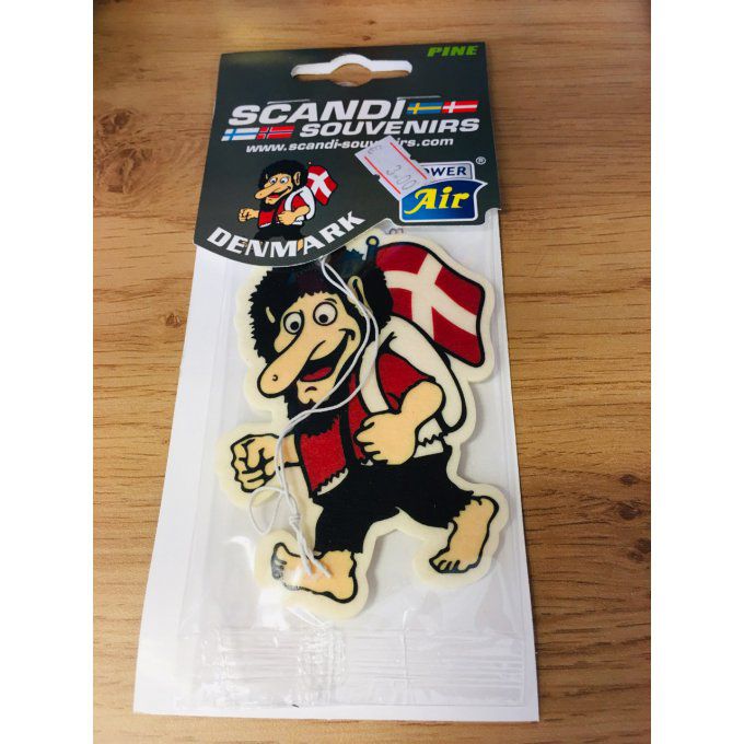 Désodorisant troll danemark parfum pin