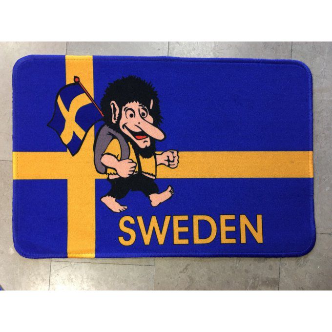 Tapis de sol 60X40CM TROLL SUEDE