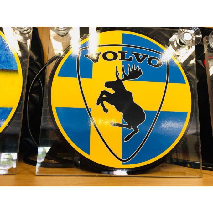 Plaque lumineuse volvo suede elan