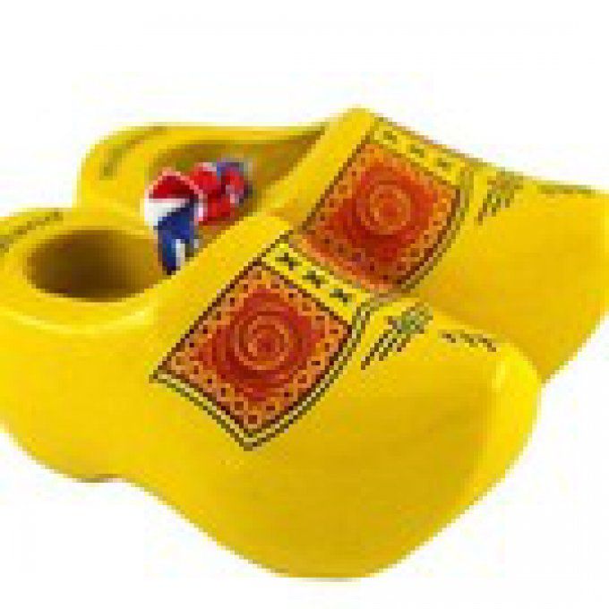 Sabot souvenir jaune 5cm