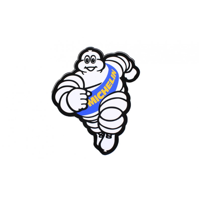 Plaque bibendum mascot michelin - Trucketvanshop