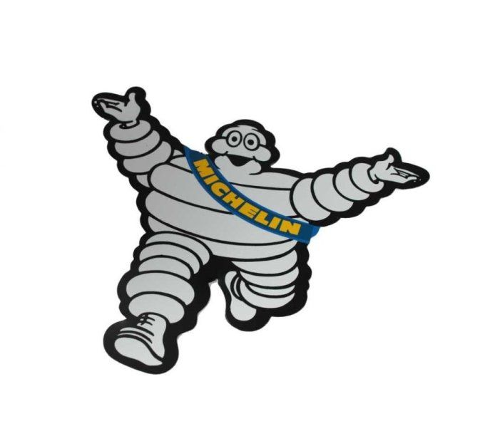 Plaque bibendum mascot michelin 