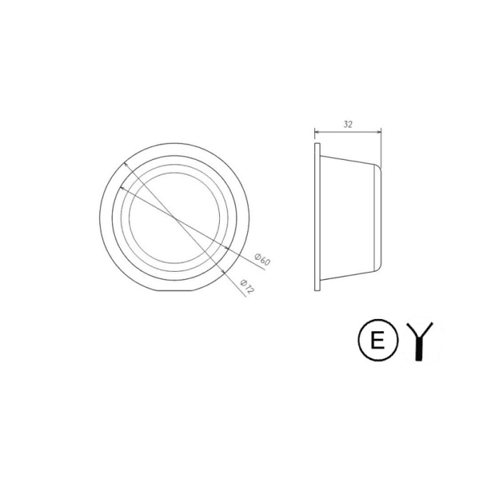 Module tricouleur et clignotant dark fume 