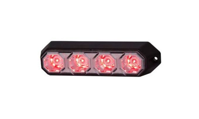 Feu 4 led rouge horpol LDO 2259