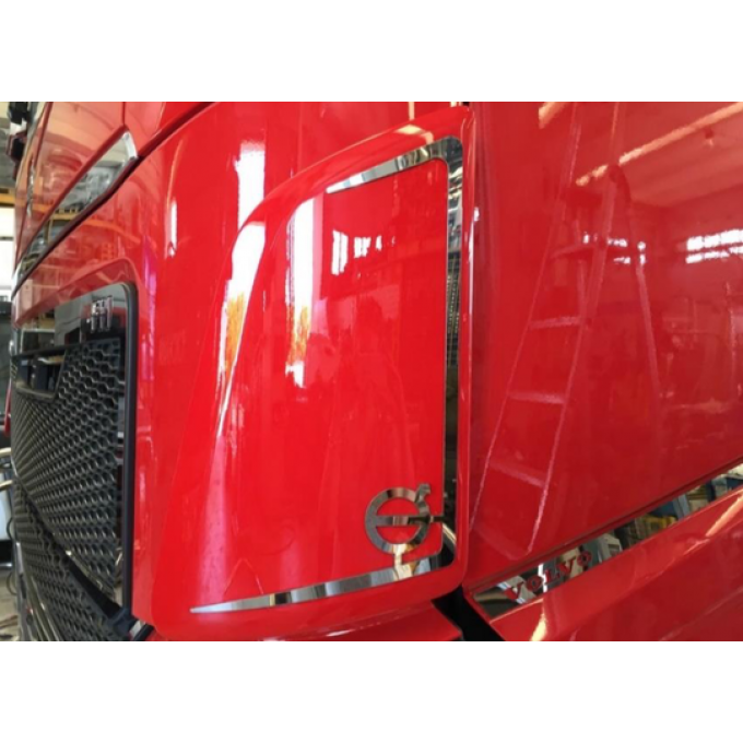 Habillage déflecteur pour FH4 en inox