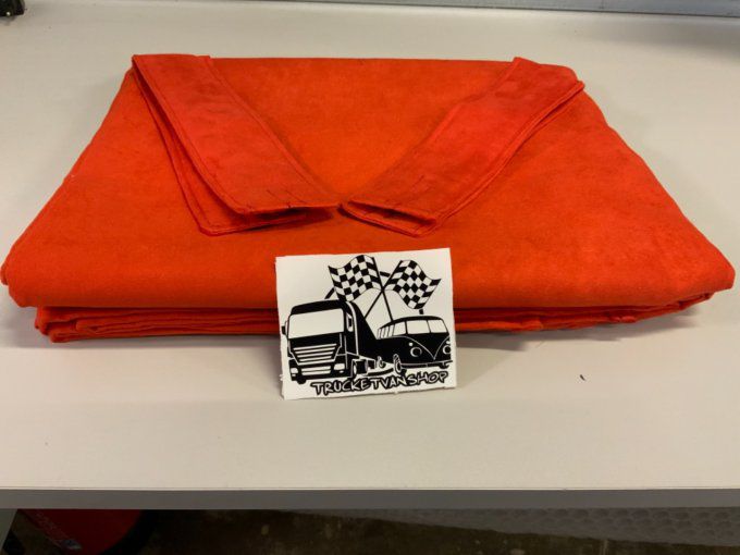 Rideaux gamme aux10 non doubler 90cm orange stock