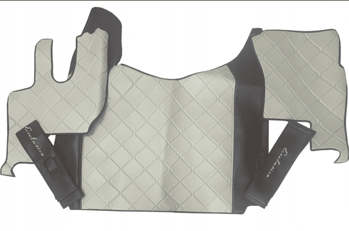 tapis sol et capot moteur adaptable Range T avec tunnel gamme exclusive sur commande 