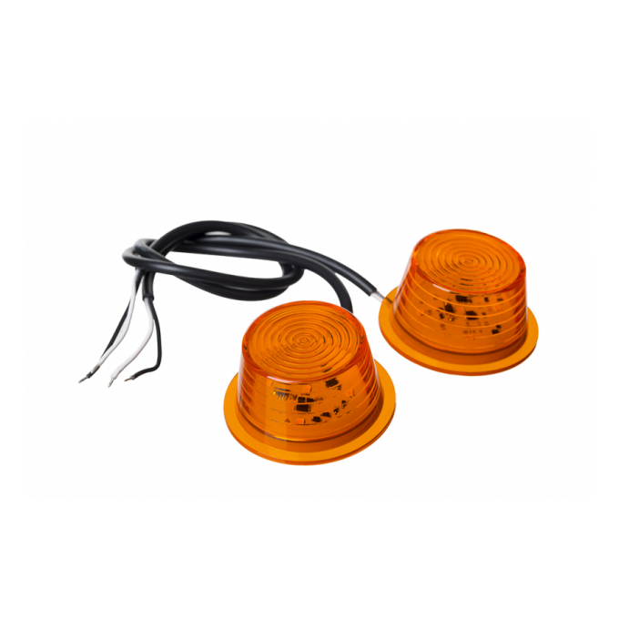 feu suspendu a led orange/orange 