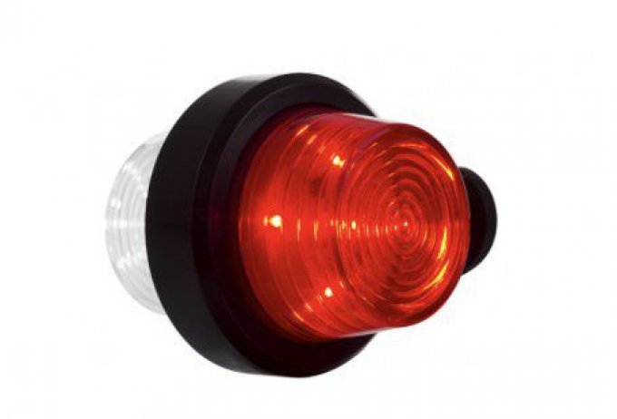 feu suspendu a led blanc/rouge horpol cable 5m ( ld2664 )