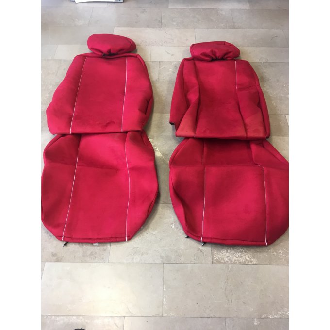 Housses de sièges adaptable FH1 roue/rouge en stock 