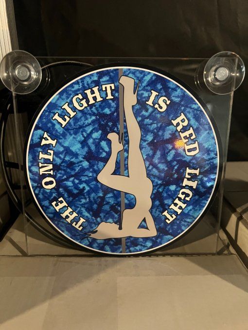 Plaque lumineuse The only light is red light 24V