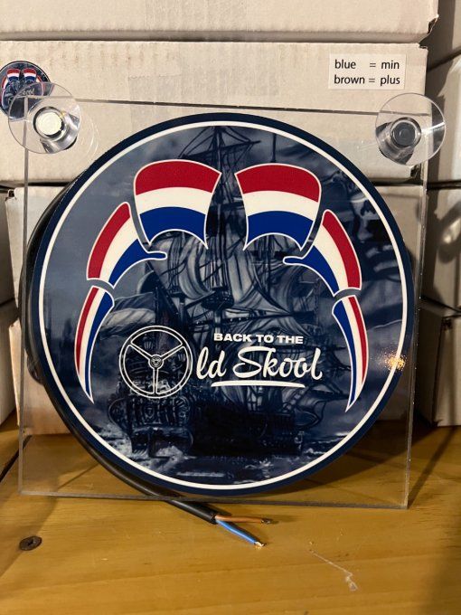 Plaque lumineuse 24V Back to the old skool