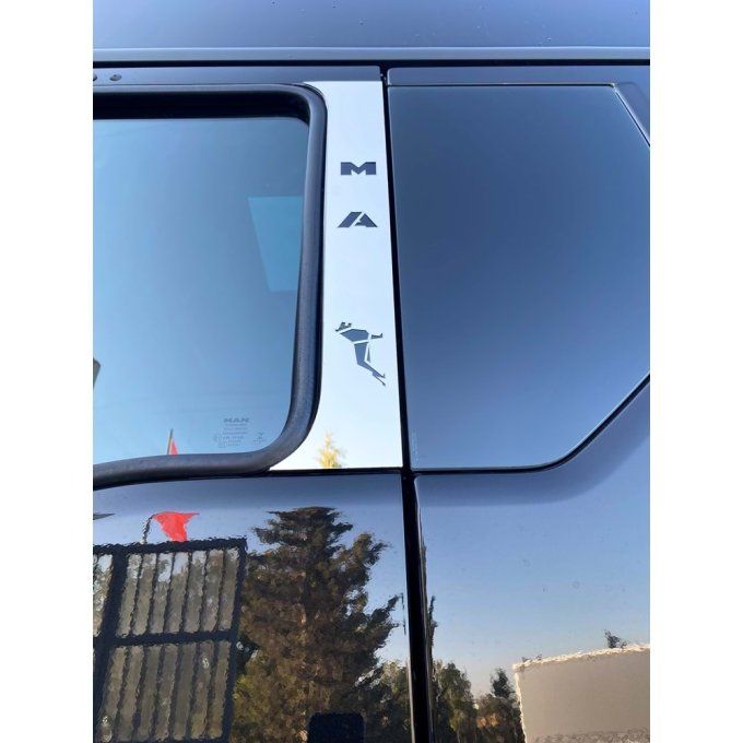 Montants de porte en inox adaptable Tgx à partir de 2021