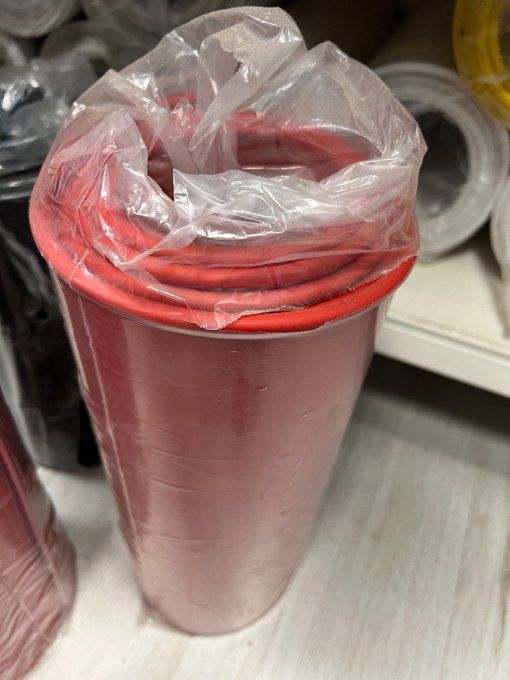 Bavette arrière 240X35cm rouge