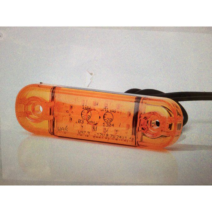 feu de position latéral 12 led orange714