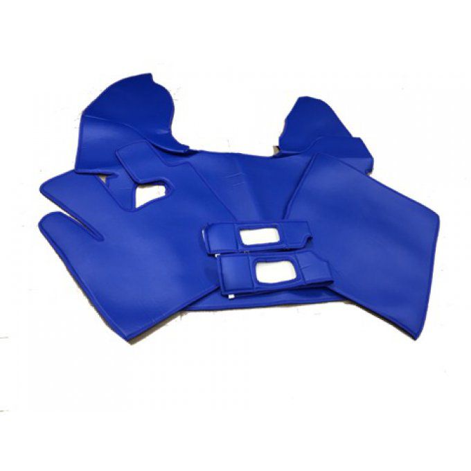 Tapis capot moteur et bas de siege gamme aux10 bleu lisse  XF ATE 2012/2013 manuel