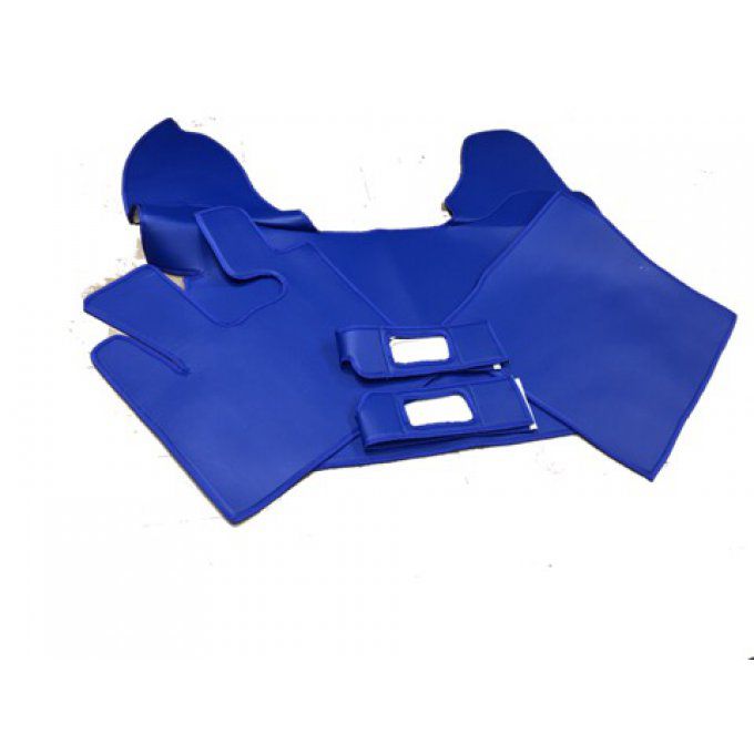 Tapis capot moteur et bas de siege gamme aux10 lisse bleu XF ATE AUTO 2012/2013