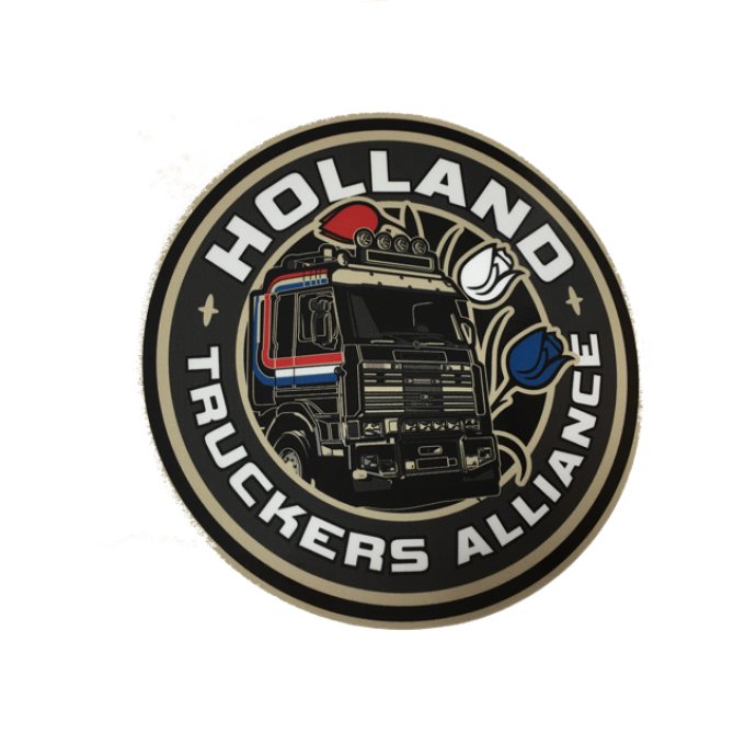 Autocollant holland truckers alliance
