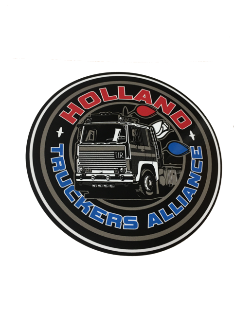 Autocollant holland truckers alliance