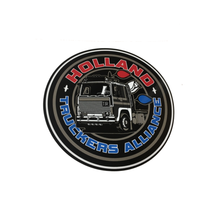 Autocollant holland truckers alliance