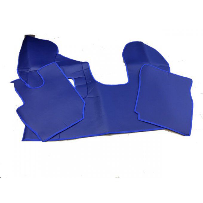 Tapis capot moteur gamme aux10 bleu lisse CF euro 6 manuel