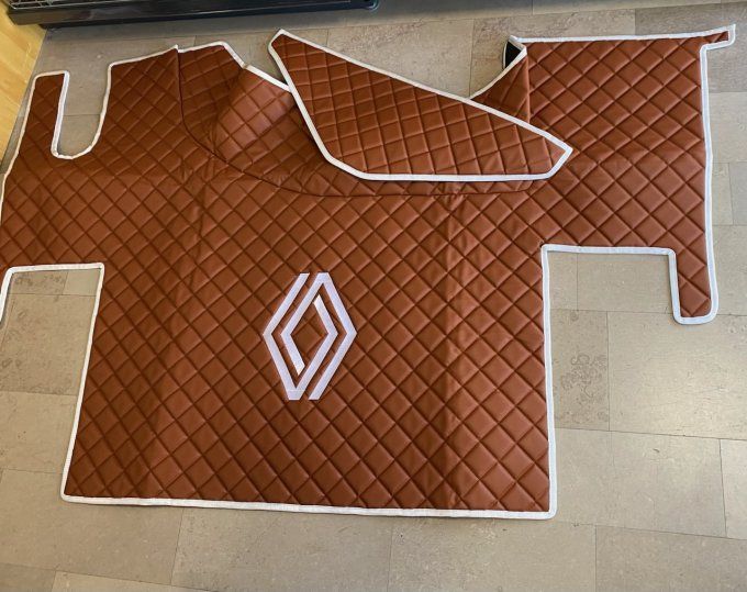 Tapis sol et capot moteur adaptable Range t plancher plat 55 AUX10 stock