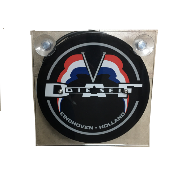 Plaque lumineuse luxe diesel 18X18CM