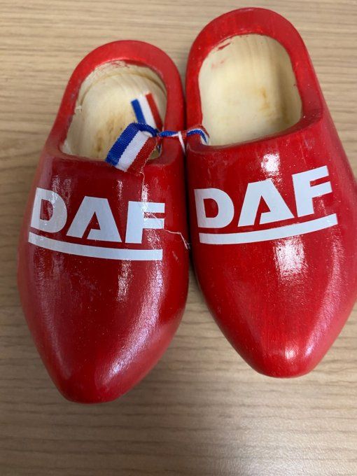 Sabot Daf rouge 14 x 12,5 x 6cm