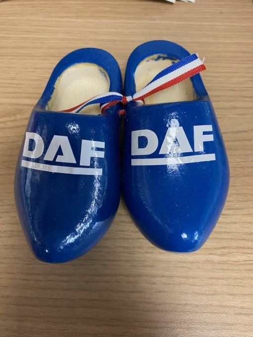 Sabot bleu Daf 14X12.5X6cm