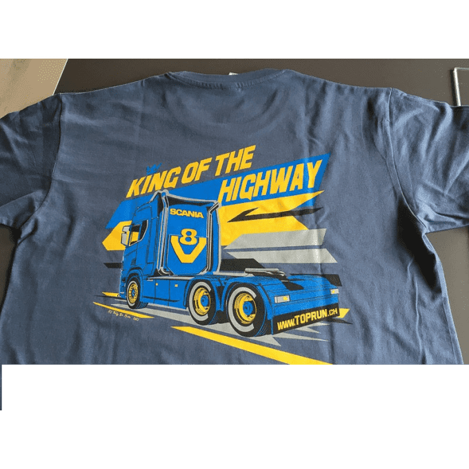 Tee shirt King of the highway