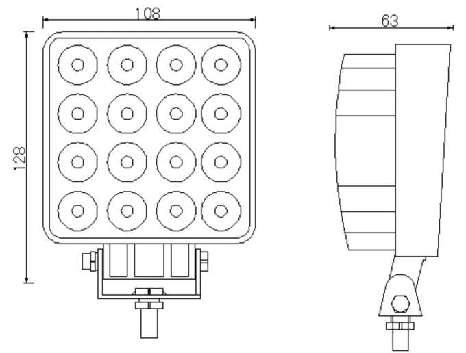 Feu de travail L0081